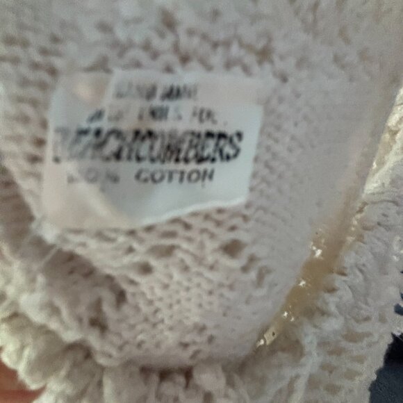 Beachcomber Crochet Top - Boho Beach Cover Up Festival Style - Picture 4 of 8